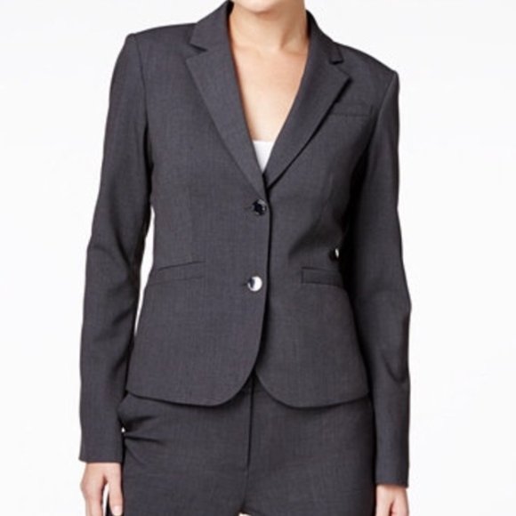 Calvin Klein Jackets & Blazers - Calvin Klein stretch gray blazer